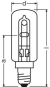 OSR HALOLUX T ECO 60W klar   64862 T ECO 