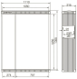 ABN Kabelverteilerschrank         SL132V 