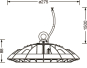 Siteco Hallenleuchte LED    51HP327A4FMA 