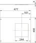 OBO OKA D 500 9 Montagedeckel 