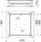 OBO UZD 115170 350-3 Zug-u.Abzweigdose 