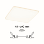 Paulmann EB Panel Veluna VariFit   92395 