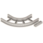 Flachbogen 90  halogenfrei grau 85x300 R 
