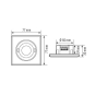 Esylux PD-FLAT 360/8 SW BMS   EP10423024 