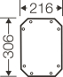 HENS ENYSTAR-Montageplatte      FP MP 20 