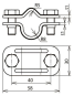 DEHN Trennklemme Niro             459019 