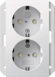 GIRA 273503 SCHUKO-Doppelsteckdose SH 