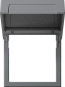 GIRA 265828 Montagerahmen Klappdeckel 