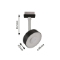 Paulmann URail Spot Circle 1x5W    96915 