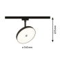Paulmann URail Spot Hildor 1x15W   96786 