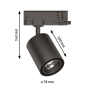 Paulmann ProRail3 Spot Kratos 10W  96563 