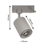 Paulmann ProRail3 Spot Kratos 10W  96558 