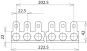 DEHN Montagebügel 2/10            907995 