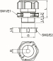 OBO V-TEC TB32 14-18 Kabelverschraubung 
