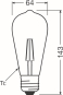 Osram Vintage 1906 LED 22 2.5W 2400K E27 