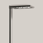 BEGA E-Aufsatzleuchte silber    99599AK4 