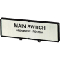 EATON ZFS62-T0 Träger m.Schild EN 205534 