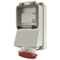 Mennekes 32A5P 6H400V Wanddose IP44 7313 