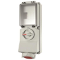 Mennekes 32A4P 3H400-440V Wanddose 5946A 