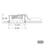 LTS EB-Downlight FLIR 400.2030.01 SILBER 