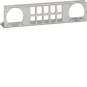 Hager Patch-Panel f.10Patchmodule UM00K3 