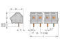 WAGO 236-206 Leiterplattenklemme,2,5 