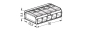 WAGO 221-485 COMPACT-Verbindungsklemme, 