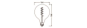 Osram 1906 LED GLOBE 5W/818 230V FIL SM 