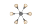 Trio DL TARIFA, 6x E14 oLM     662800632 