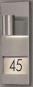 KONS Hausnummernleu. Edelstahl  7655-000 