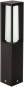ALBE Sockelleuchte Alu schwarz    660508 