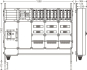 Hensel Ladeverteiler f. Mi EV 22kW 12101 