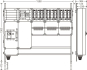 Hensel Ladeverteiler f. Mi EV 22kW 12001 