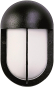 ALBERT Wandleuchte Aluguss sw     666031 