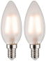 Paulmann LED Fil 2er Kerze 250lm   28636 
