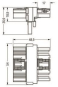 WAGO 770-621 T-Verteiler,5-polig,Kod. 