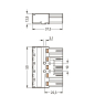 WAGO 770-1115 Stecker,5-polig,blau 