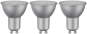 Paulmann LED 3er-Pack Reflekt 6,5W 28430 