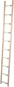 Krause Dachleiter Alu-Holz        804211 