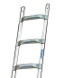 Krause Dachleiter Alu 14 Sprossen 804334 