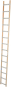 Krause Dachleiter Alu-Holz        804235 