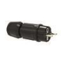Bals Schuko Stecker schwarz         7372 
