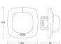 STEIN PRAESENZMELDER IR QUATTRO KNX V3.1 