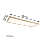 Paulmann Atria Shine Wood IP44 22W 71031 
