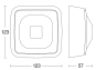 STEIN Präsenzmelder HF 360-2 KNX  064860 