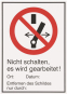 Dehn WuH-Schild Nicht      WHS NS EWGA M 