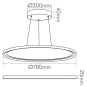 Nobile LED Pendel-Panel R780  1577811011 