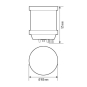 Esylux ALVA BL 700/100 TR     EL10521812 