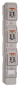 Mersen 1.100.000 NH1 250A 1pol  H1002186 