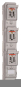 Mersen 1.200.000 NH2 400A 1pol MULTIVERT 